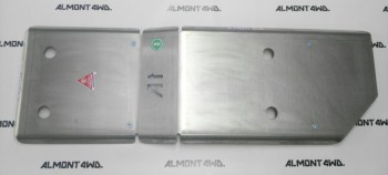 Protección de depósito de conbustible en 6mm Fiat Fullback 2.4 JTD